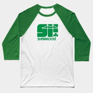 Defunct San Francisco Shamrocks Hockey Baseball T-Shirt